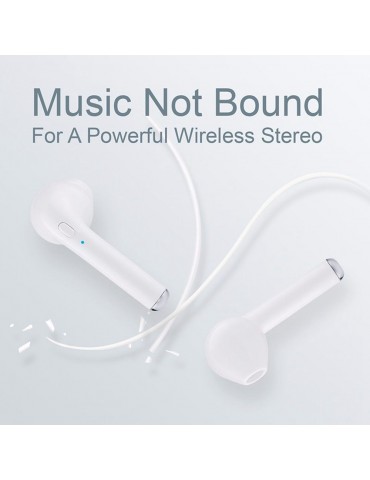 i7 Wireless BT Earphones Mini Earbud Portable Stereo Handfree Earphone Left and Right Ear with Charging Box